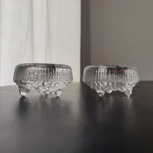 Iittala 🇫🇮 | Ultima Thule B Candle Holders | Tapio Wirkkala